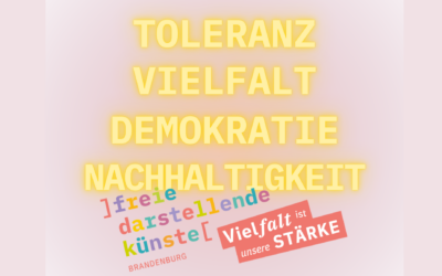 Unser Selbstverständnis für Toleranz, Vielfalt, Demokratie & Nachhaltigkeit